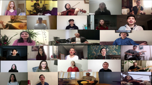 Gönülden Gönüle Müzik Topluluğu'ndan “EVDE KAL TÜRKİYEM” Şarkısı! Gönülden Gönüle Müzik Topluluğu'ndan “EVDE KAL TÜRKİYEM” Şarkısı!