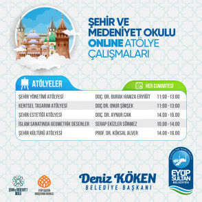 Şehir ve Medeniyet Okulu'nda Online Eğitim Başladı Şehir ve Medeniyet Okulu'nda Online Eğitim Başladı