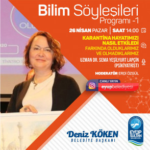 Eyüpsultan'da Bilim Söyleşileri Başlıyor Eyüpsultan'da Bilim Söyleşileri Başlıyor