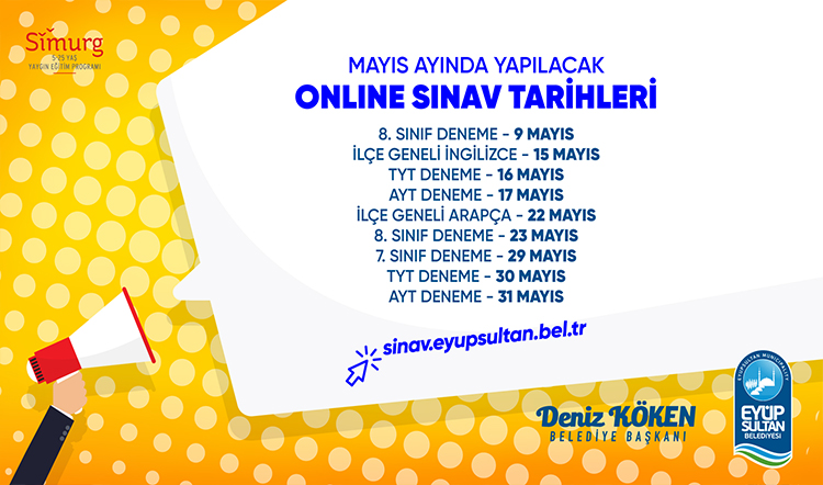 Eyüpsultanlı Öğrencilerin Online Deneme Sınavları Devam Ediyor