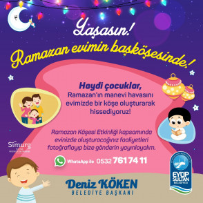 Çocuklar İçin Özel Ramazan Etkinliği Çocuklar İçin Özel Ramazan Etkinliği