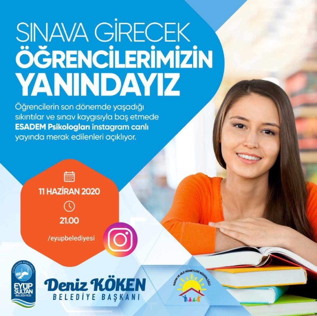 Sınava Girecek Öğrencilerimizin Yanındayız