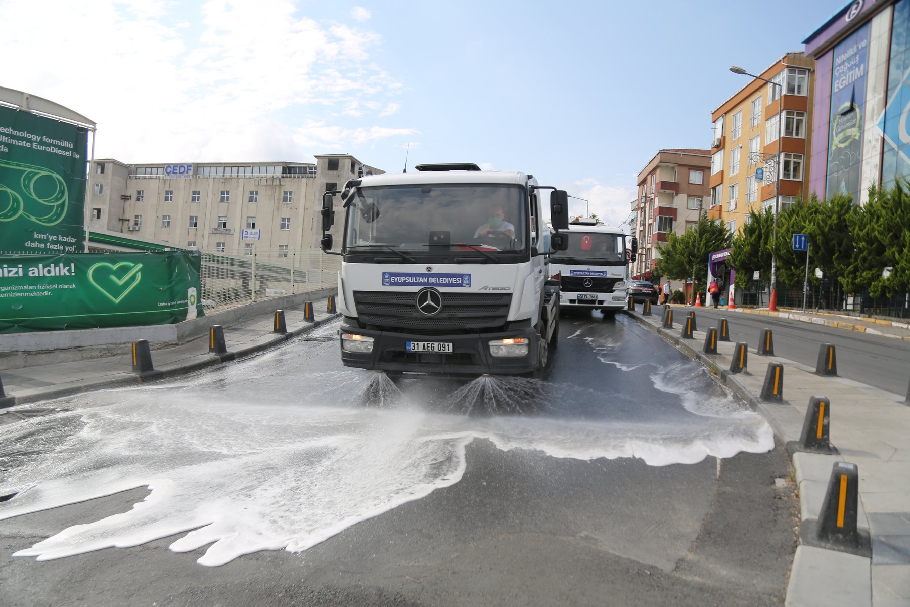 Karadolap Mahallesi'nde Yaz Kampanyası Çalışmaları