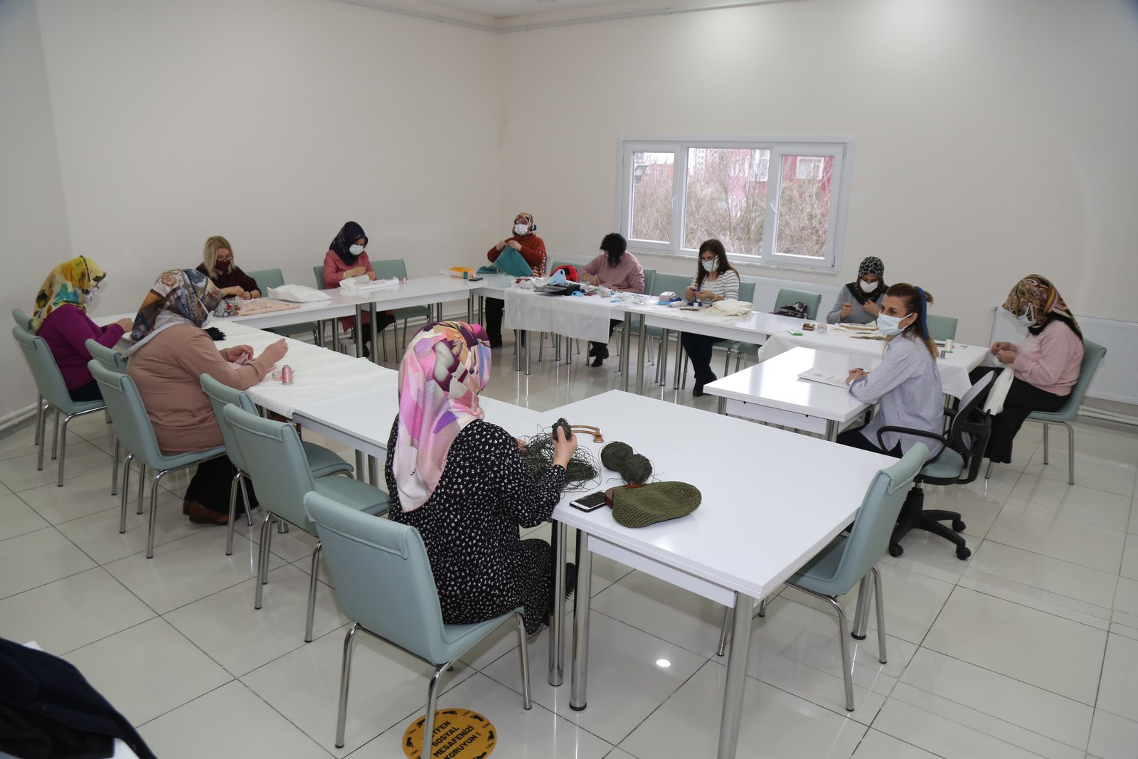 ESMEK'te yüz yüze eğitimler başladı ESMEK'te yüz yüze eğitimler başladı