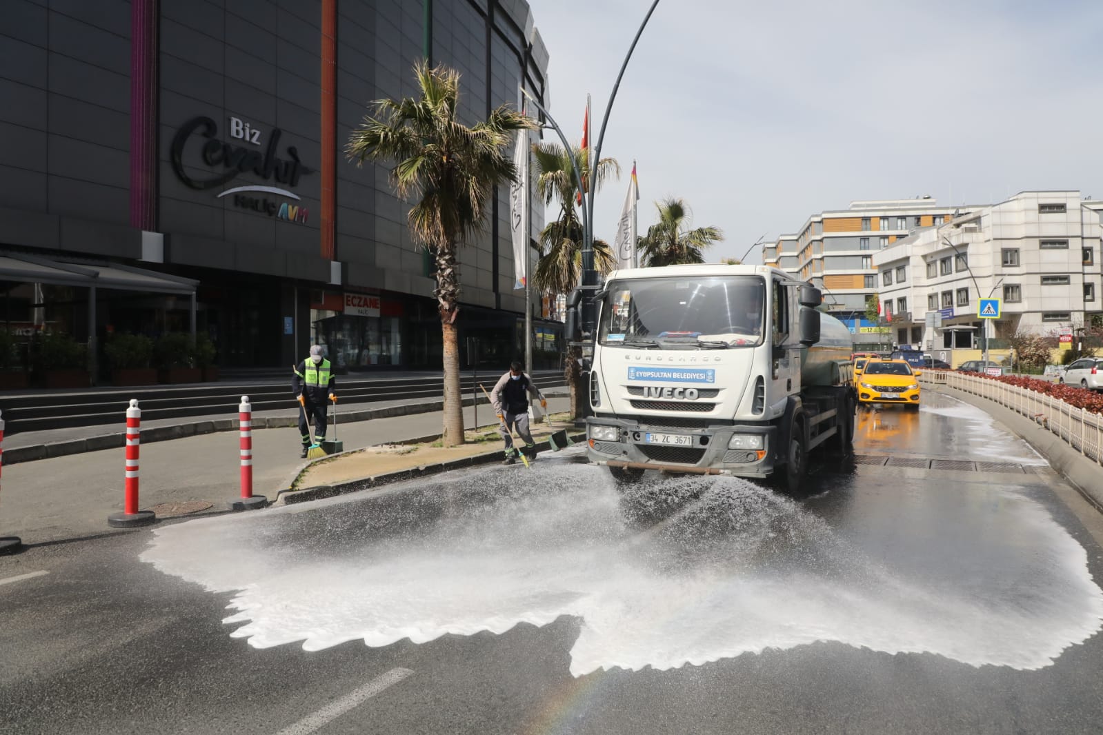 Alibeyköy Mahallesi pırıl pırıl oldu Alibeyköy Mahallesi pırıl pırıl oldu