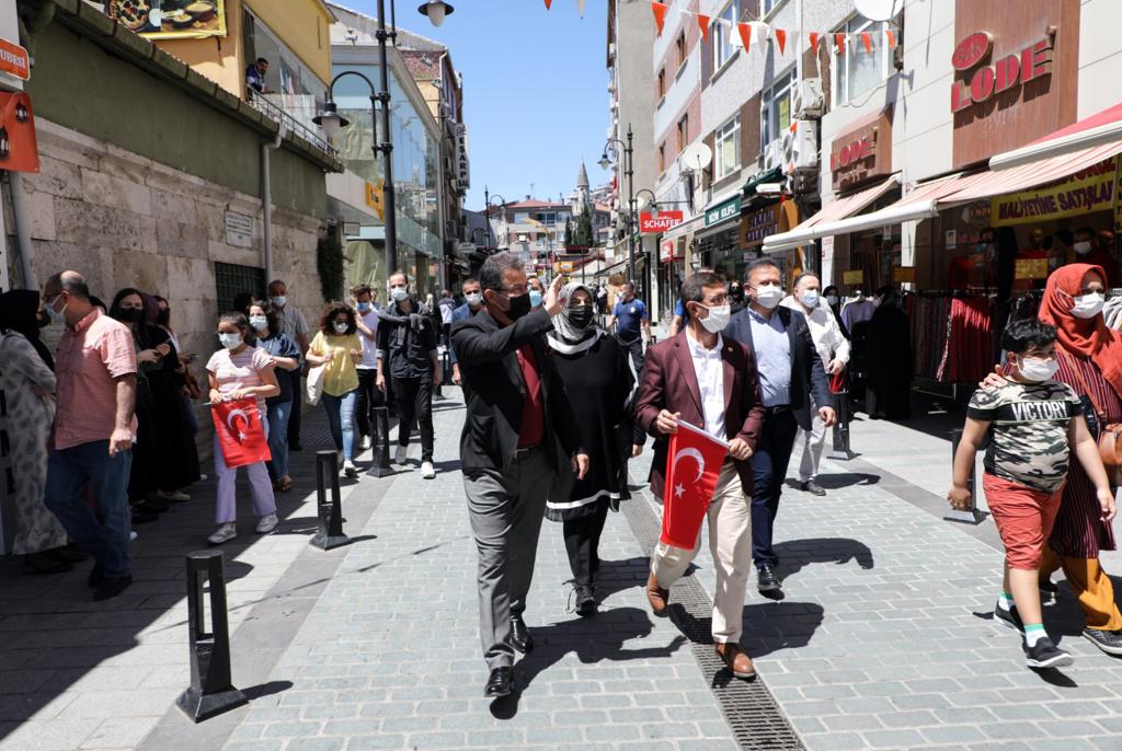 Eyüpsultan'da 19 Mayıs coşkuyla kutlandı Eyüpsultan'da 19 Mayıs coşkuyla kutlandı