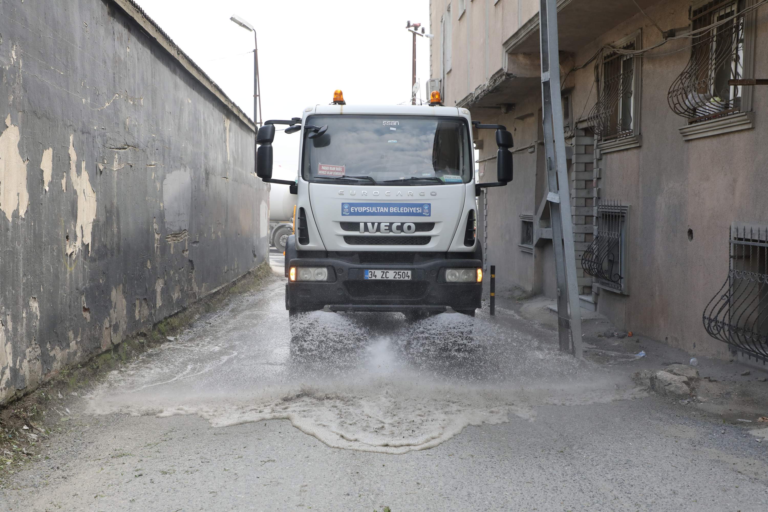 Pirinççi sokak sokak temizlendi