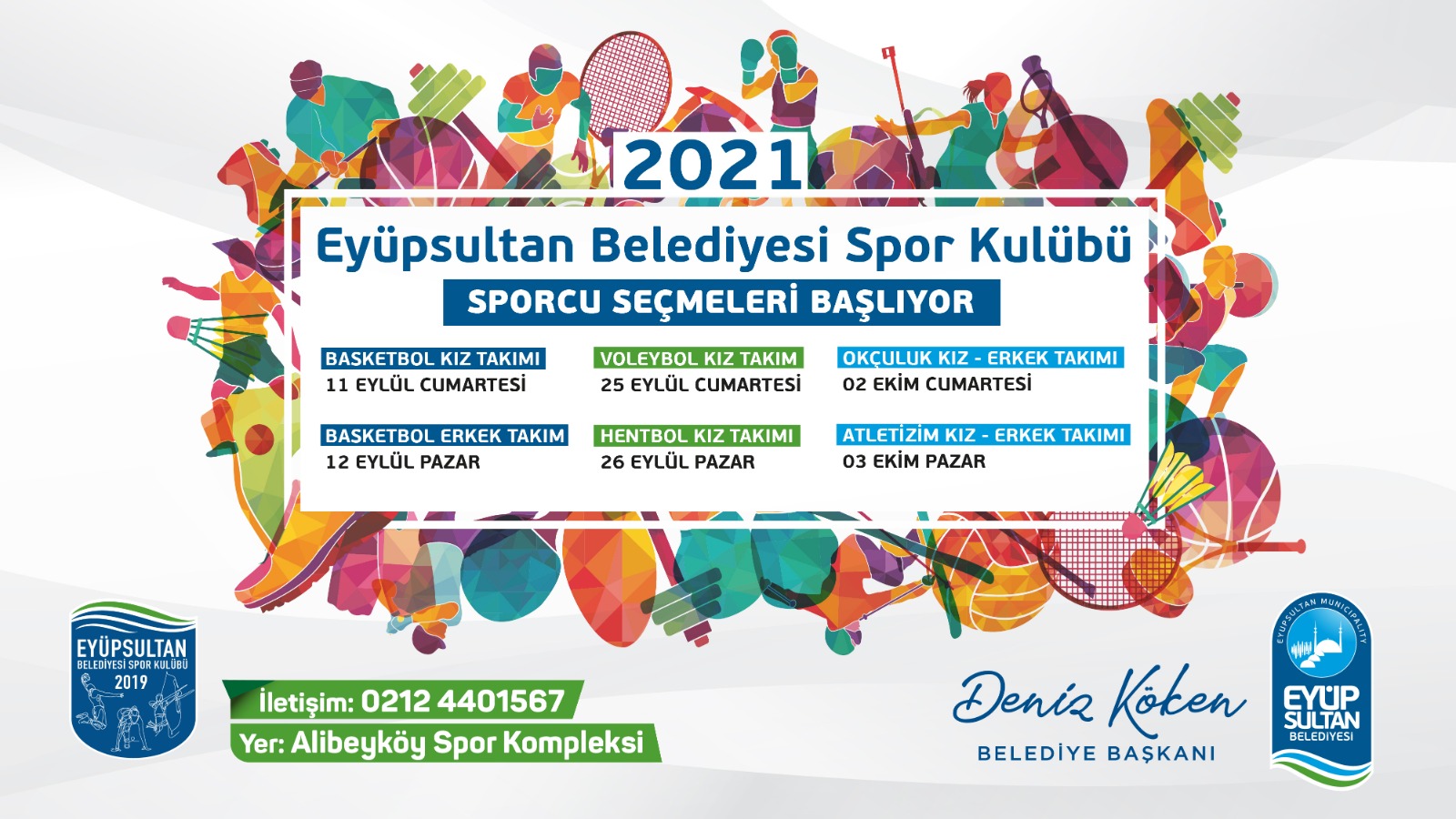 Eyüpsultan Belediyesi Spor Kulübü seçmeleri başlıyor Eyüpsultan Belediyesi Spor Kulübü seçmeleri başlıyor
