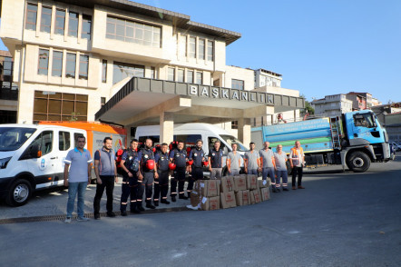Ekiplerimiz Kastamonu için yola çıktı Ekiplerimiz Kastamonu için yola çıktı