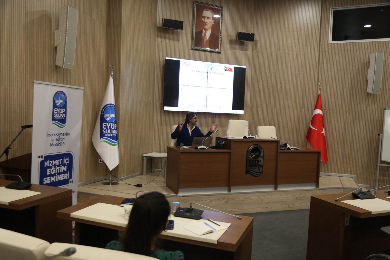 Eyüpsultan Belediye personeline TS ISO 10002 ve 31000 eğitimi verildi Eyüpsultan Belediye personeline TS ISO 10002 ve 31000 eğitimi verildi