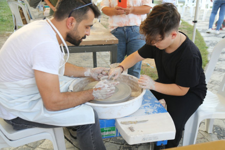 Sanat atölyeleri Nişanca'da kuruldu Sanat atölyeleri Nişanca'da kuruldu