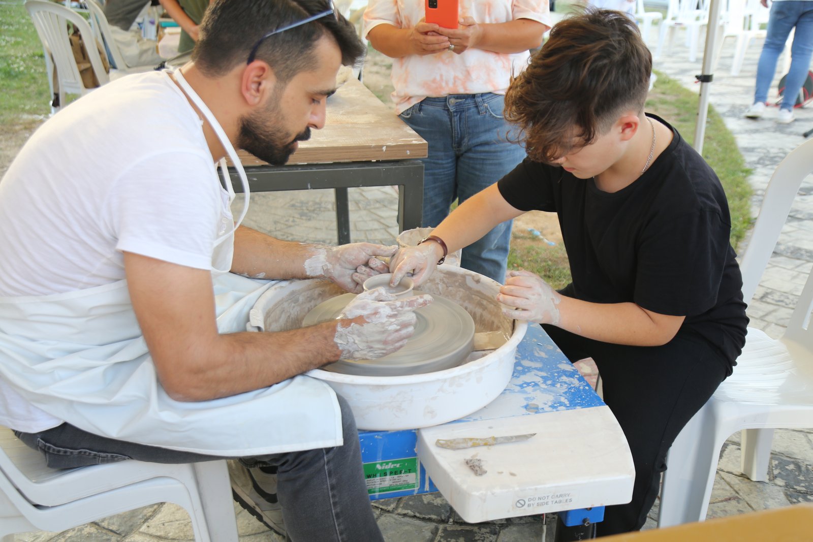 Sanat atölyeleri Nişanca'da kuruldu