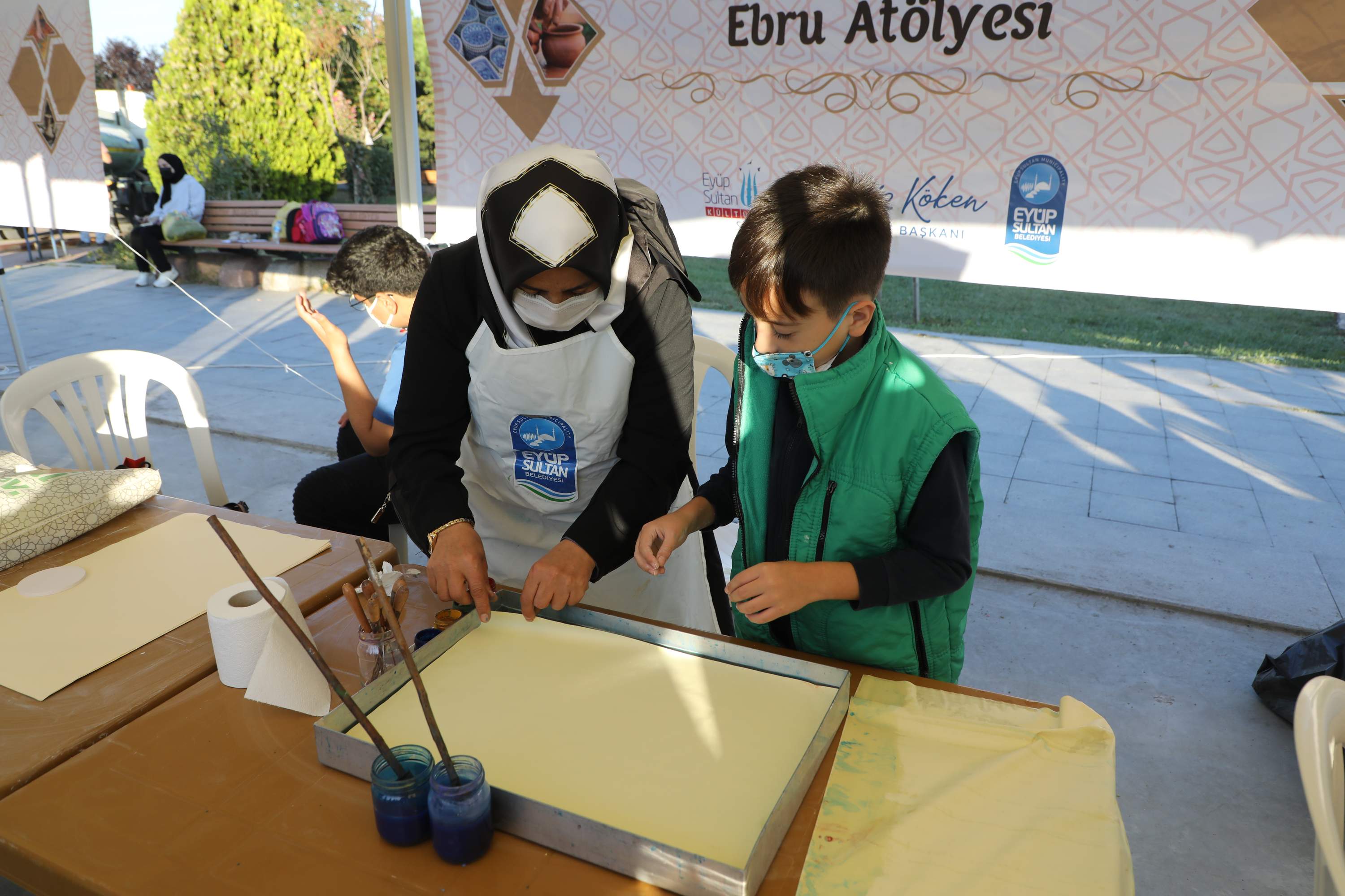 Musiki ve sanat Emniyettepe Parkı'nda sanatseverlerle buluştu Musiki ve sanat Emniyettepe Parkı'nda sanatseverlerle buluştu