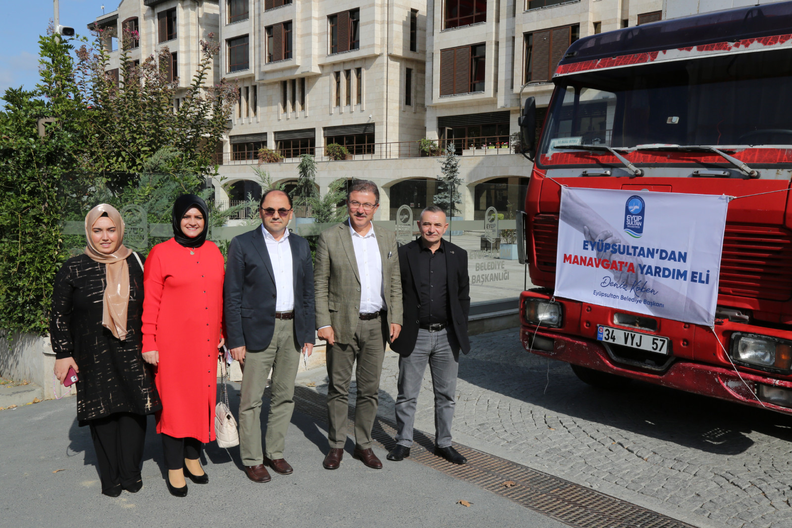 Eyüpsultan'dan Manavgat'a yardım eli Eyüpsultan'dan Manavgat'a yardım eli