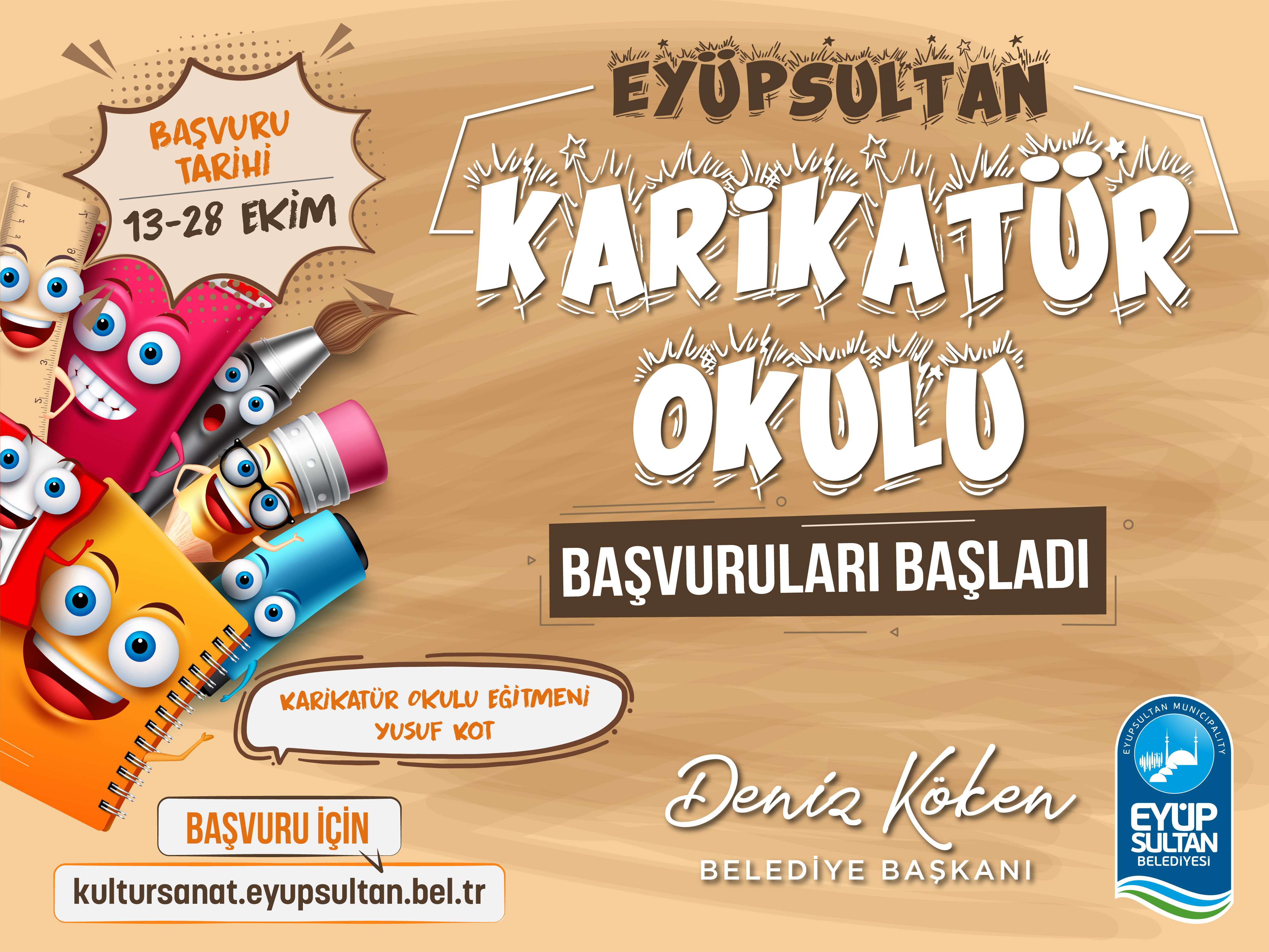 Karikatür Okulu için başvurular başladı