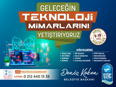 Geleceğin teknoloji mimarlarını yetiştiriyoruz