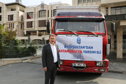 Eyüpsultan'dan Kastamonu'ya yardım eli