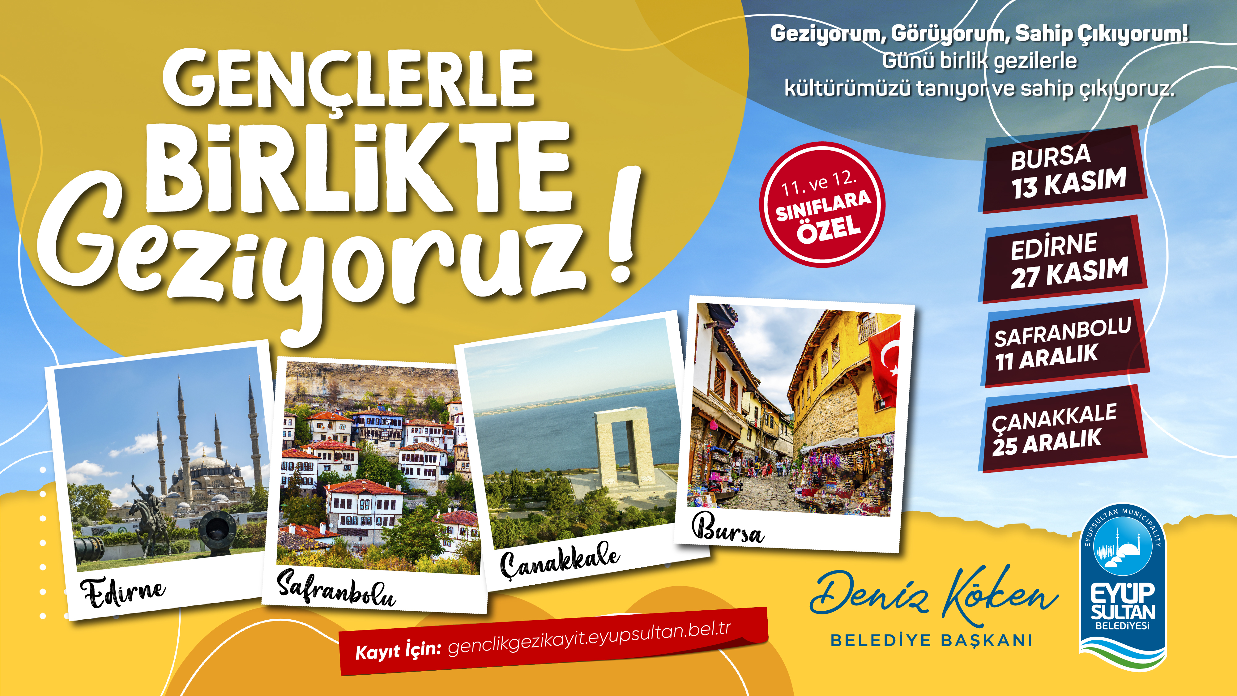 Genclere Ozel Gezi Kayitlari Basladi