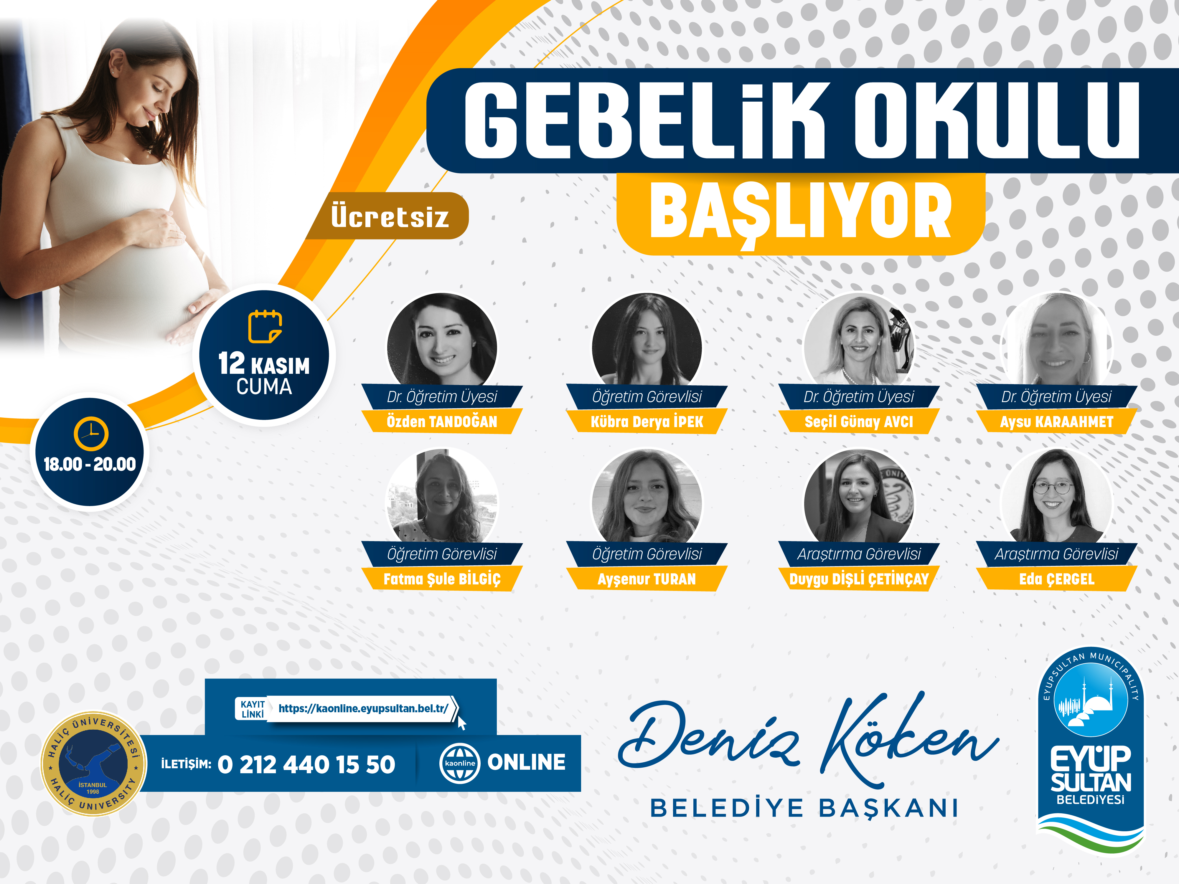 Gebelik Okulu başlıyor Gebelik Okulu başlıyor