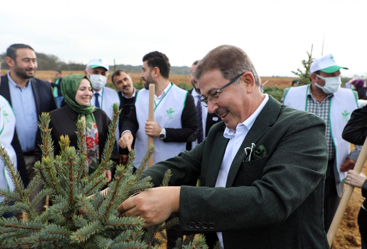 Eyüpsultan'da 2021 yılında 53 Bin 047 adet ağaç ve çalı dikimi yapıldı