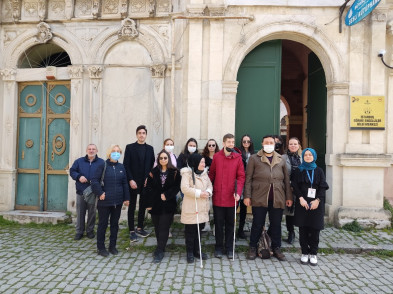İstanbul Üniversitesi Erişilebilir Kulübü öğrencilerini Eyüpsultan'da ağırladık
