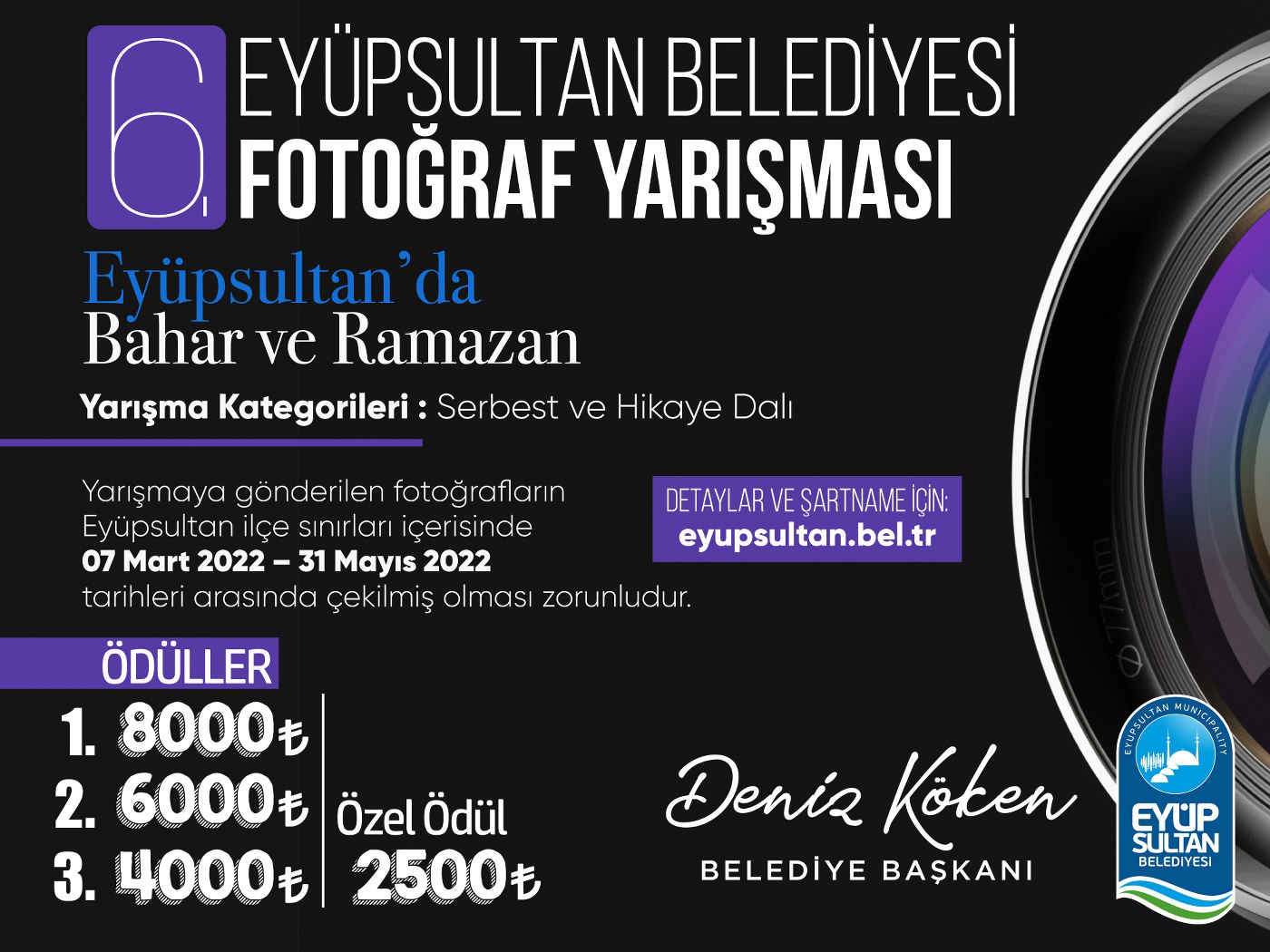 Eyüpsultan Belediyesi 6. Fotoğraf Yarışması'na büyük ilgi Eyüpsultan Belediyesi 6. Fotoğraf Yarışması'na büyük ilgi
