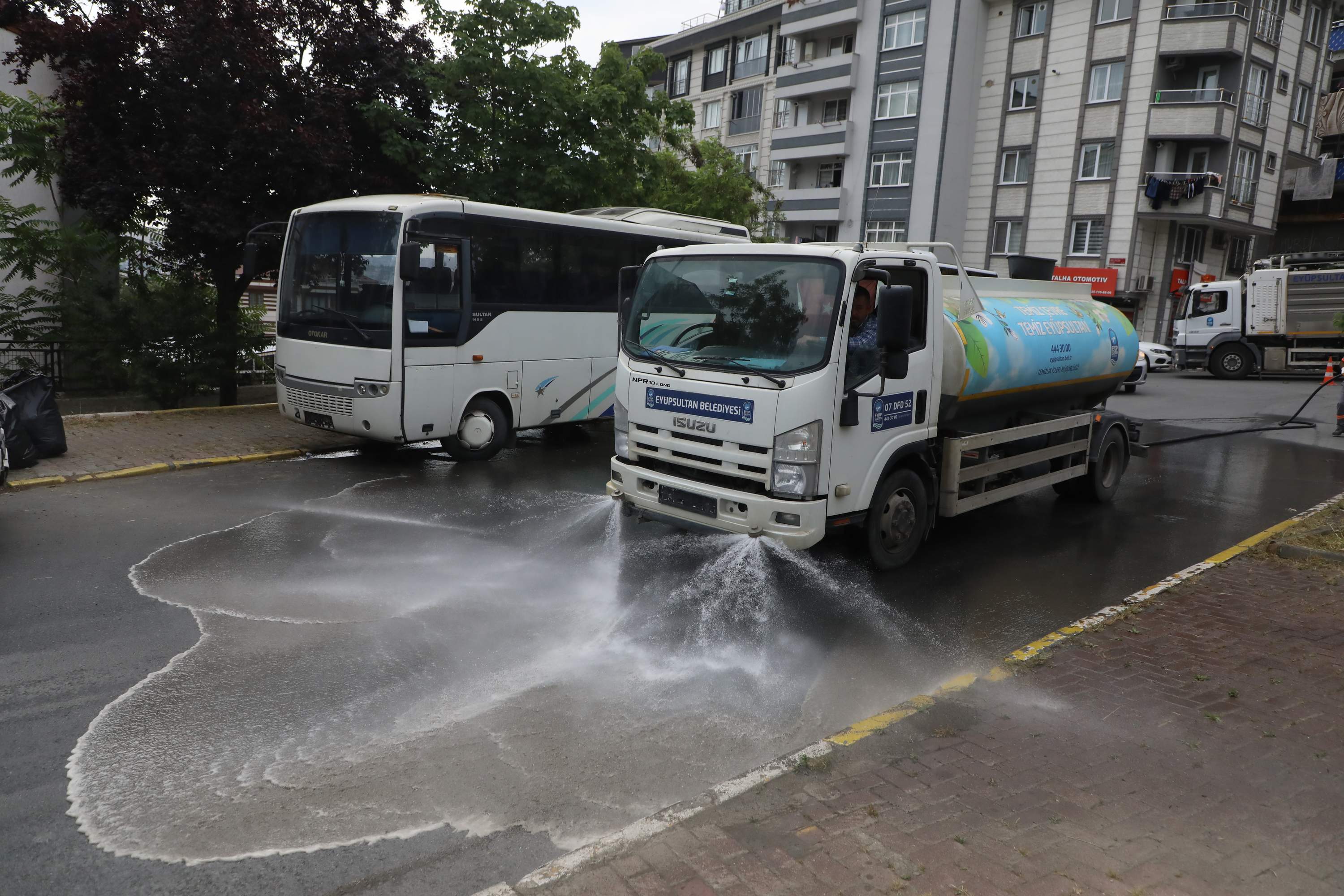 Karadolap ve Alibeyköy tertemiz oldu