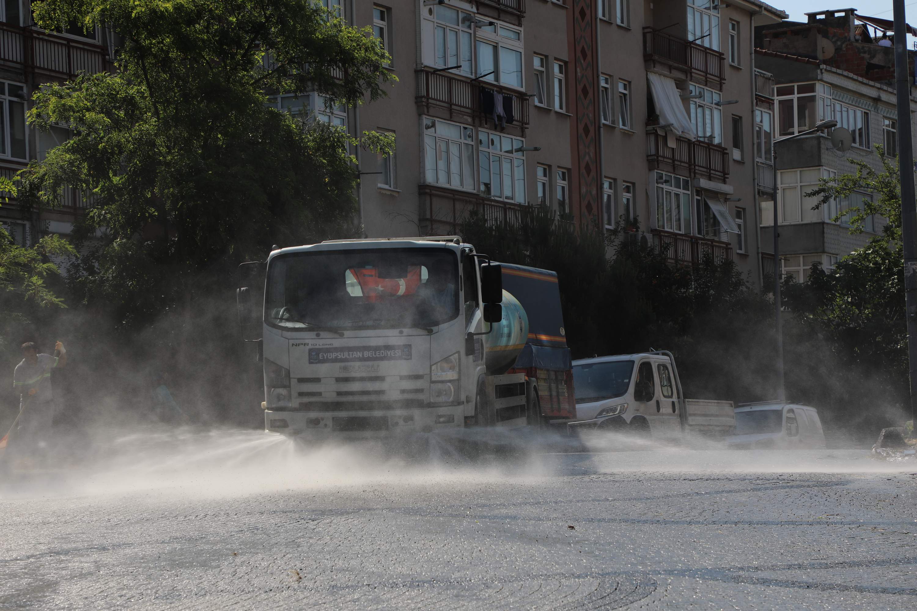 Akşemsettin köşe bucak temizlendi Akşemsettin köşe bucak temizlendi