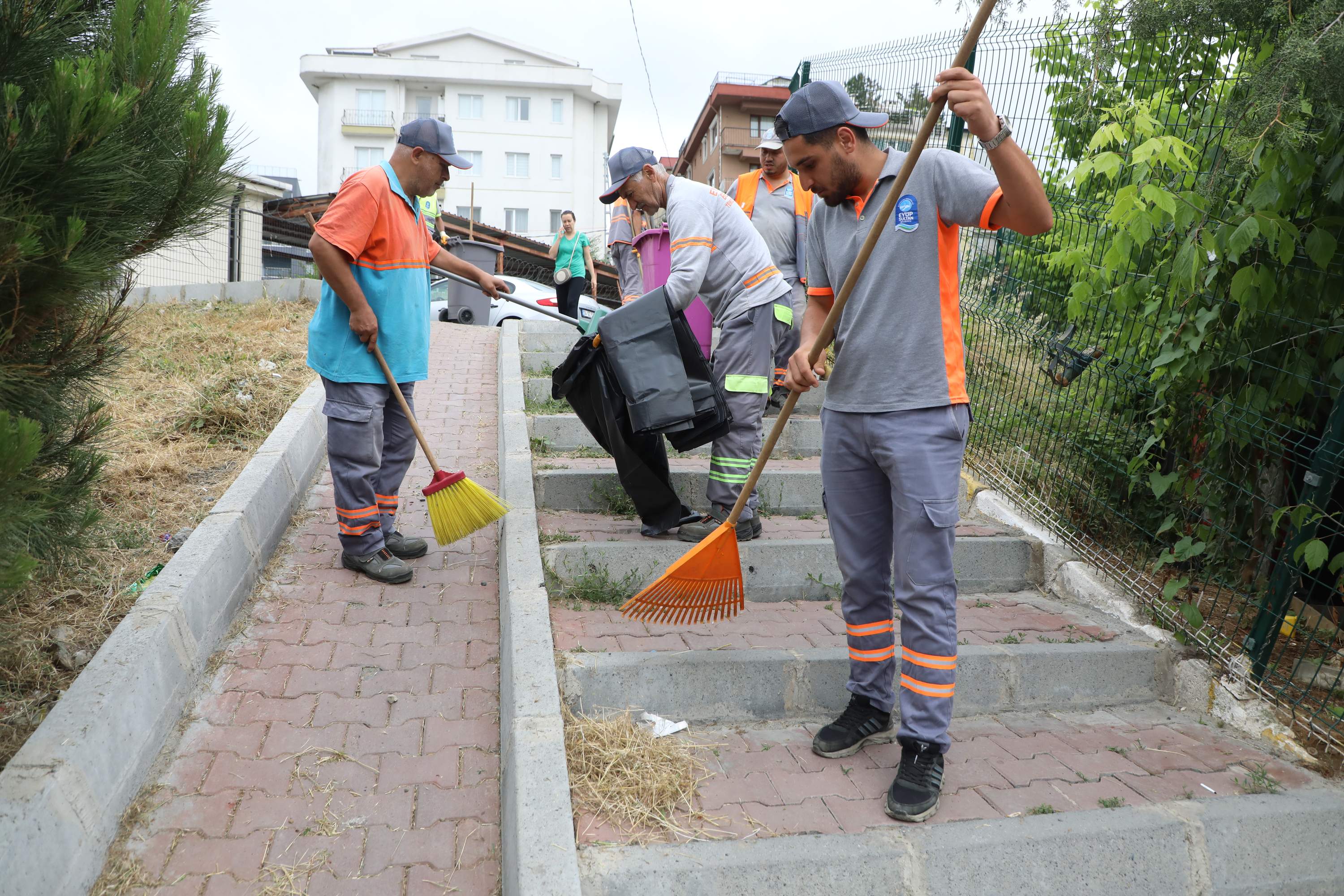 Göktürk ve Çiftalan Mahalleleri'nde Temizlik ve Fiziki Tarama yapıldı