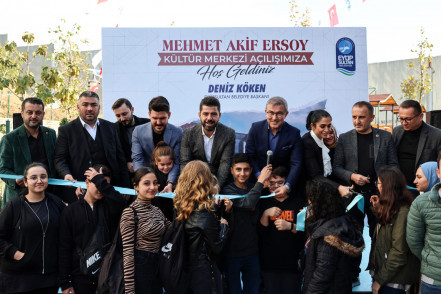 Mehmet Akif Ersoy Kültür Merkezi açıldı Mehmet Akif Ersoy Kültür Merkezi açıldı