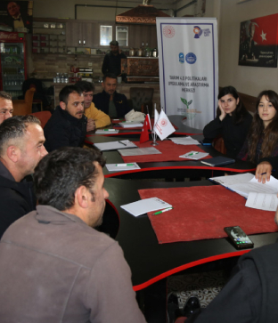 Tarım 4.0 Politikaları Uygulama ve Araştırma Merkezi'nde saha çalışmaları devam ediyor