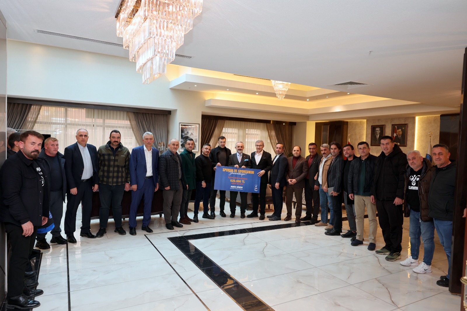 Eyüpsultan Amatör Spor Kulüpler Birliği'nden teşekkür ziyareti Eyüpsultan Amatör Spor Kulüpler Birliği'nden teşekkür ziyareti