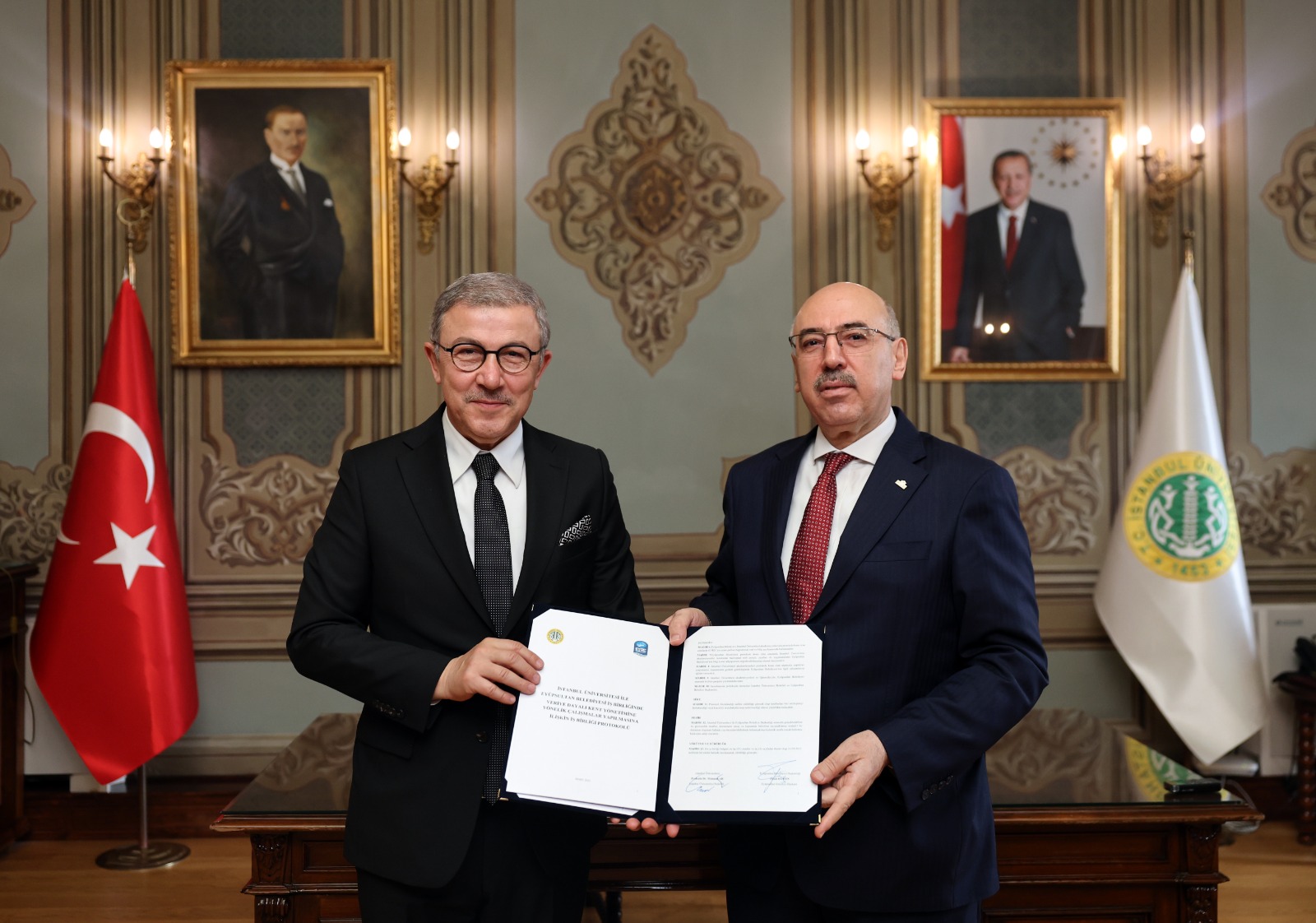 İstanbul Üniversitesi ile protokol imzalandı İstanbul Üniversitesi ile protokol imzalandı