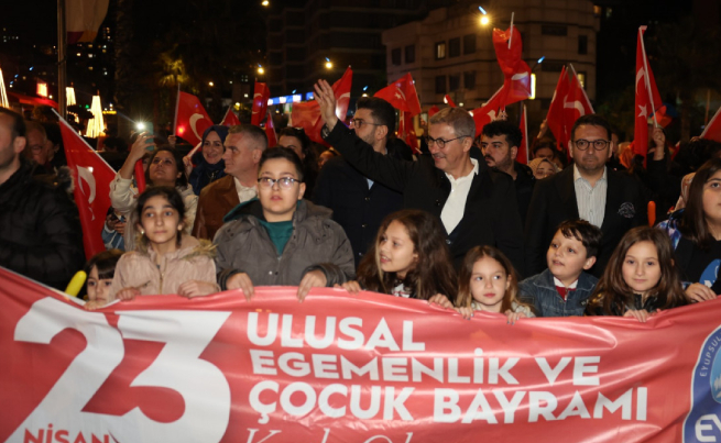 Eyüpsultan'da 23 Nisan coşkusu Eyüpsultan'da 23 Nisan coşkusu