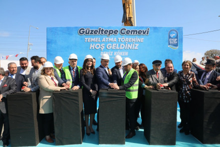Güzeltepe Cemevi'nin temeli dualarla atıldı Güzeltepe Cemevi'nin temeli dualarla atıldı