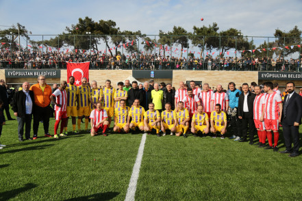 Rami Spor Sahası'na muhteşem açılış Rami Spor Sahası'na muhteşem açılış