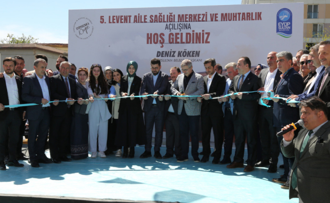 5.Levent Aile Sağlığı Merkezi ve Muhtarlık Binası hizmete açıldı 5.Levent Aile Sağlığı Merkezi ve Muhtarlık Binası hizmete açıldı