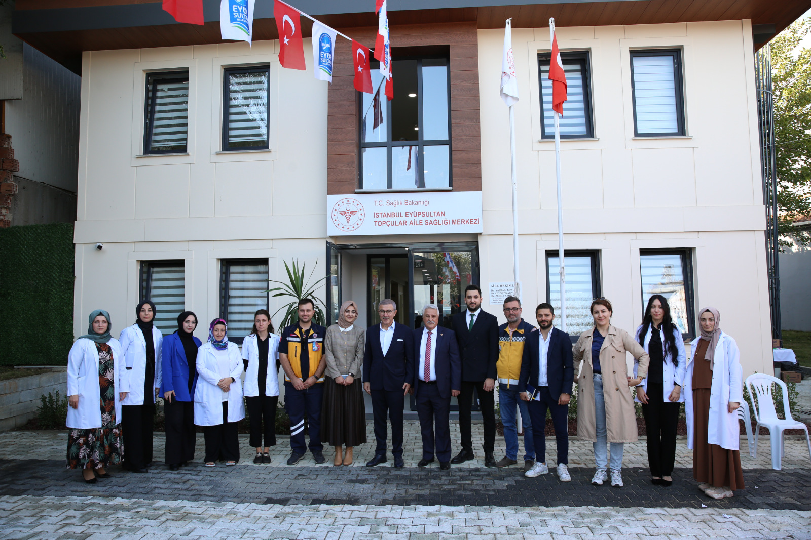 Topçular Aile Sağlığı Merkezi açıldı Topçular Aile Sağlığı Merkezi açıldı