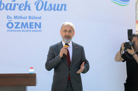 Başkan Dr. Mithat Bülent Özmen “Eyüpsultan'a ve Eyüpsultanlıya güzel işler yapacağız” Başkan Dr. Mithat Bülent Özmen “Eyüpsultan'a ve Eyüpsultanlıya güzel işler yapacağız”