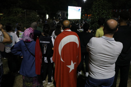 Eyüpsultan'da çeyrek final sevinci Eyüpsultan'da çeyrek final sevinci