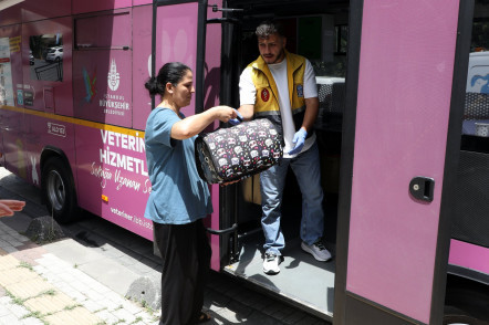 VETBÜS sahipsiz minik dostlarımız için yollarda VETBÜS sahipsiz minik dostlarımız için yollarda