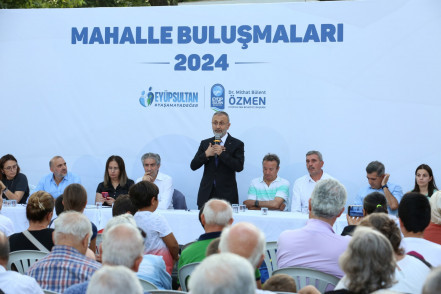 Başkan Özmen, Rami Cuma ve Rami Yeni Mahalle sakinleriyle buluştu Başkan Özmen, Rami Cuma ve Rami Yeni Mahalle sakinleriyle buluştu