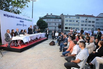 Başkan Özmen Nişancı Mahallesi sakinleriyle buluştu Başkan Özmen Nişancı Mahallesi sakinleriyle buluştu