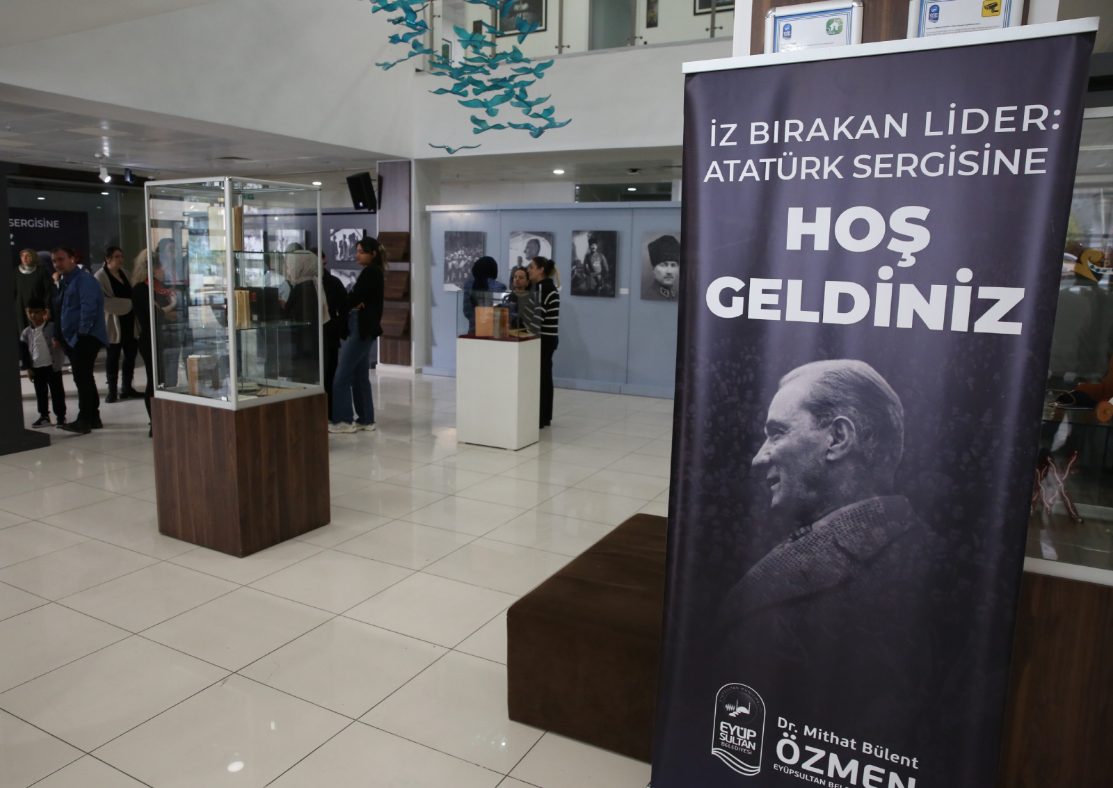 Eyüpsultan'da çok özel bir sergi: “İz Bırakan Lider: Atatürk” Eyüpsultan'da çok özel bir sergi: “İz Bırakan Lider: Atatürk”