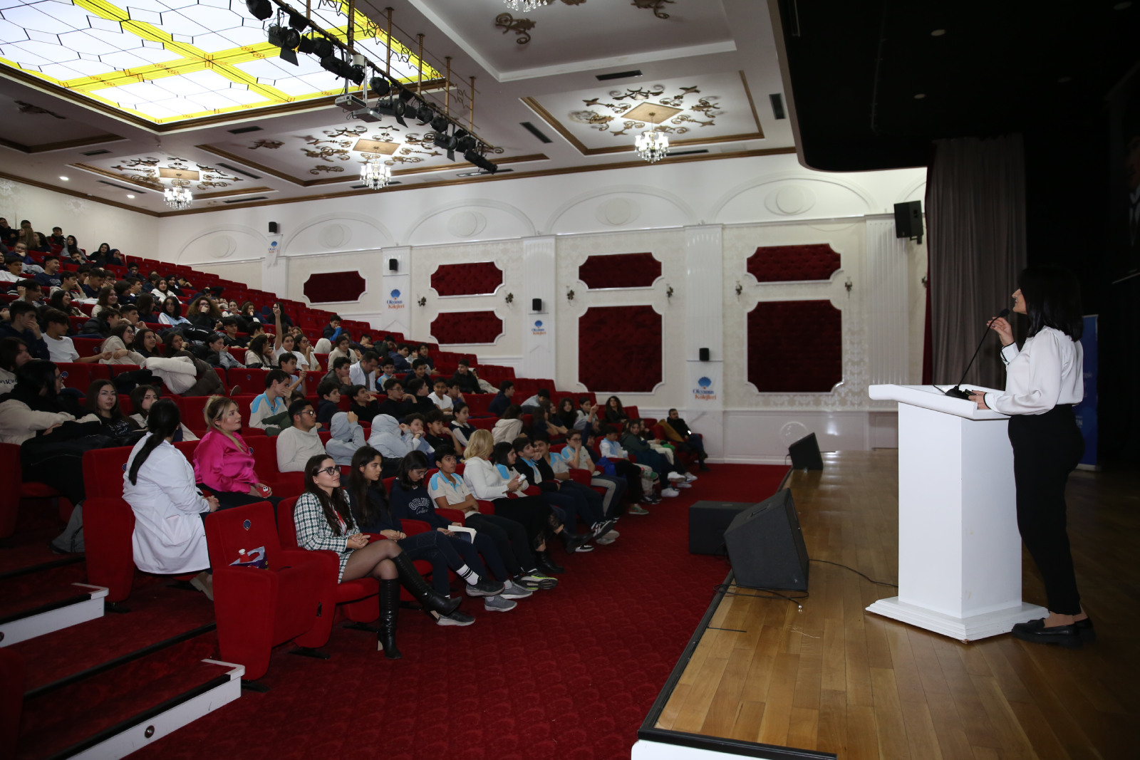 Öğrencilere kapsamlı kalp sağlığı semineri Öğrencilere kapsamlı kalp sağlığı semineri