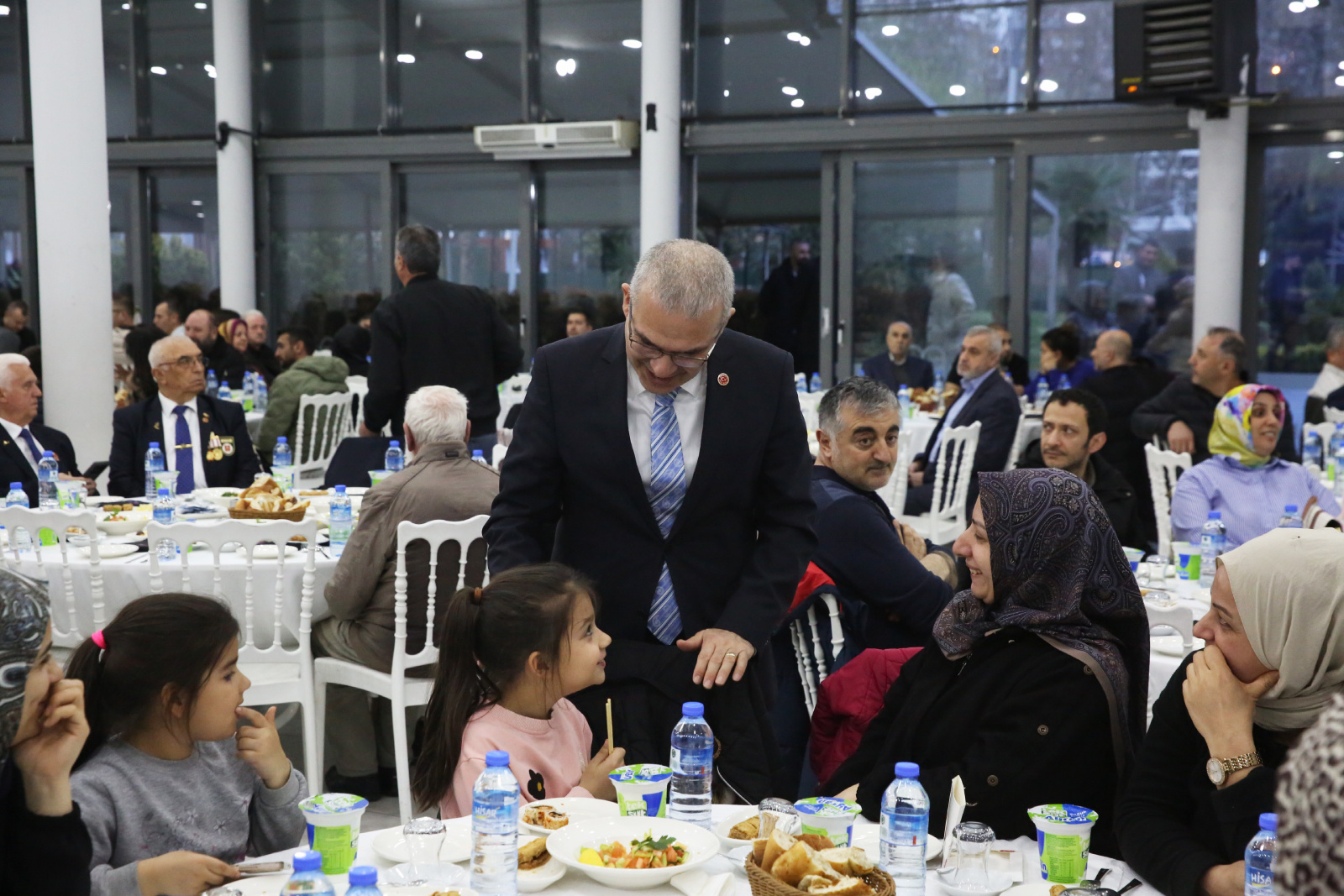 Şehit ve gazi aileleri iftarda buluştu