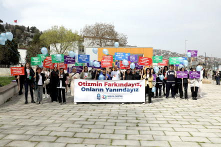 Eyüpsultan'da Otizm Farkındalık Yürüyüşü yapıldı Eyüpsultan'da Otizm Farkındalık Yürüyüşü yapıldı