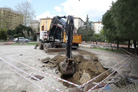 Yeşilpınar Çocuk Etkinlik Merkezi'nin temeli kazılmaya başlandı Yeşilpınar Çocuk Etkinlik Merkezi'nin temeli kazılmaya başlandı