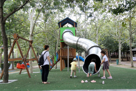 Eyüpsultan'da 3 yeni park daha hizmete açıldı Eyüpsultan'da 3 yeni park daha hizmete açıldı