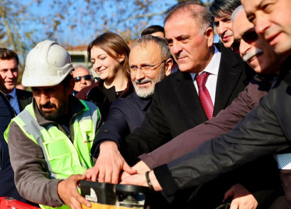 Eyüpsultan İçme Suyu ve Terfi Merkezi'nin temeli atıldı